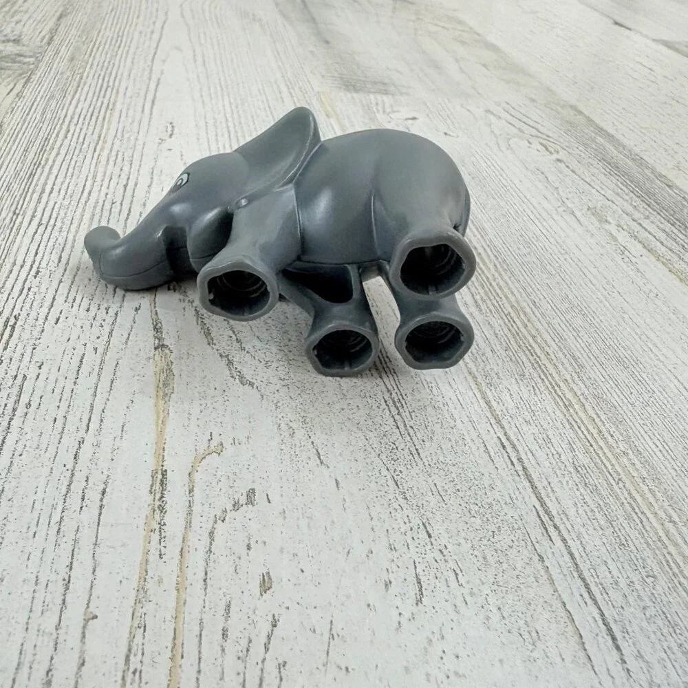Lego Duplo GRAY BABY ELEPHANT Animal Circus Safari Zoo